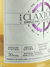 Load image into Gallery viewer, Claxton's Exploration Glen Spey 10 Years 2012