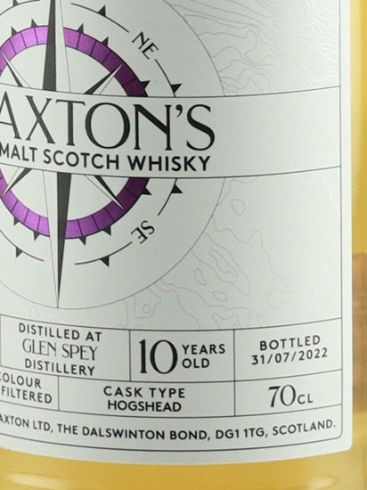Claxton's Exploration Glen Spey 10 Years 2012