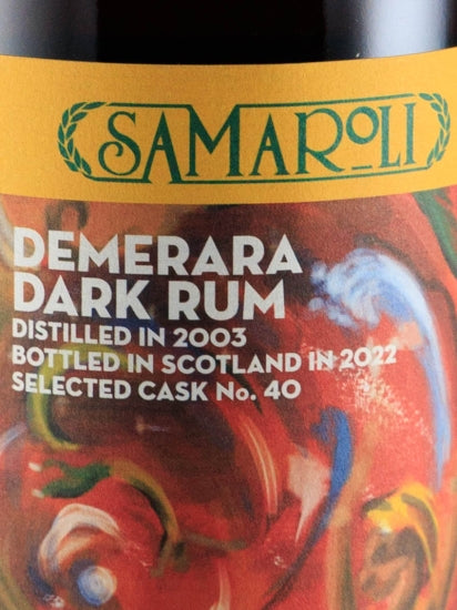 Samaroli Demerara Dark Rum 2003