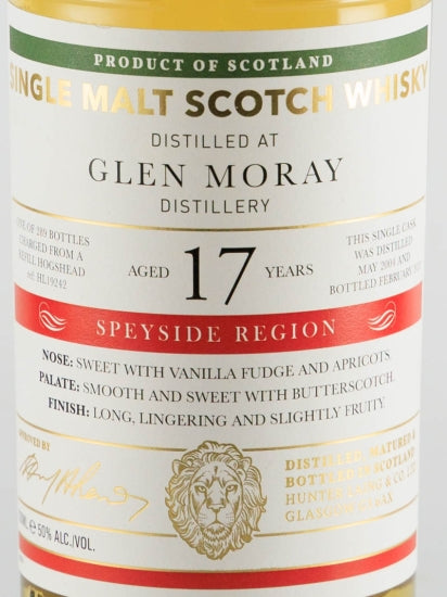 Old Malt Cask Glen Moray 17 Years 2004