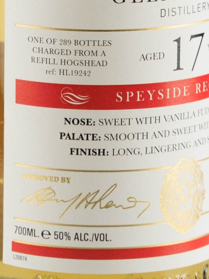 Old Malt Cask Glen Moray 17 Years 2004