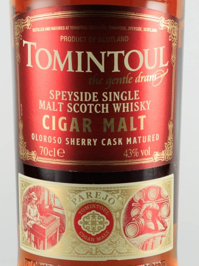 Tomintoul Cigar Malt Oloroso Sherry Cask Matured