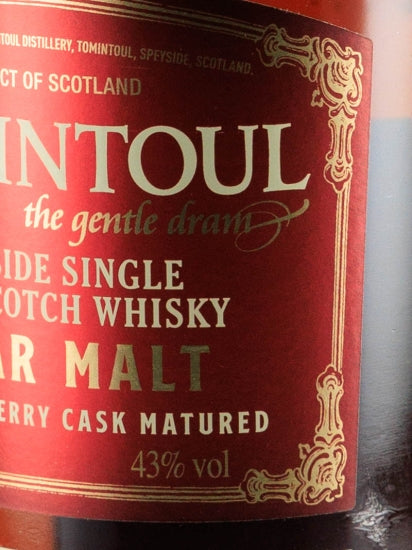 Tomintoul Cigar Malt Oloroso Sherry Cask Matured