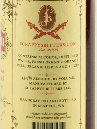 Scrappy's Bitters Orange