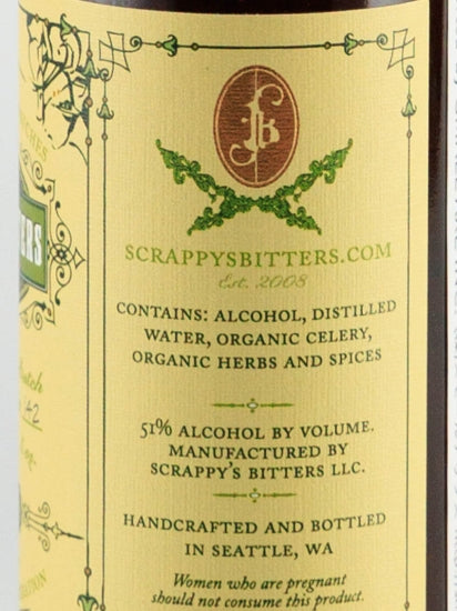 Scrappy's Bitters Celery
