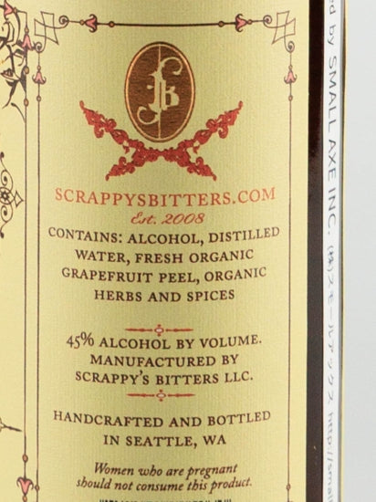 Scrappy's Bitters Grapefruit