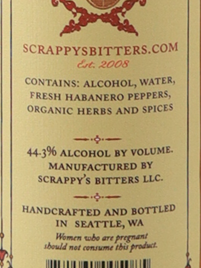 Scrappy's Bitters Firewater Tincture