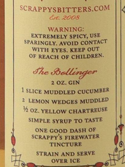 Scrappy's Bitters Firewater Tincture