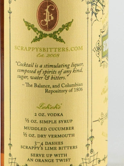 Scrappy's Bitters Lime