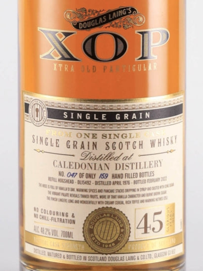 Extra Old Particular Caledonian 45 Years 1976
