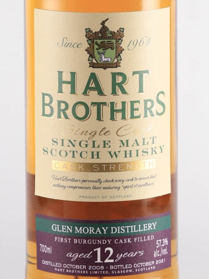Hart Brothers Finest Collection Glen Moray 12 Years 2008