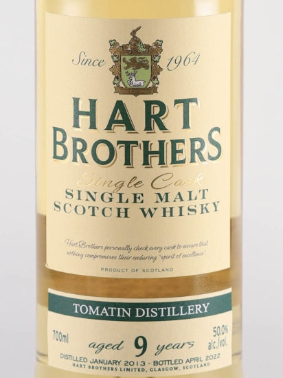 Hart Brothers Finest Collection Tomatin 9 Years 2013