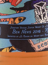 Load image into Gallery viewer, Whisky of Mystery Ben Nevis 5 Years 2016