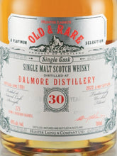 Load image into Gallery viewer, Old &amp; Rare Dalmore 30 Years 1991