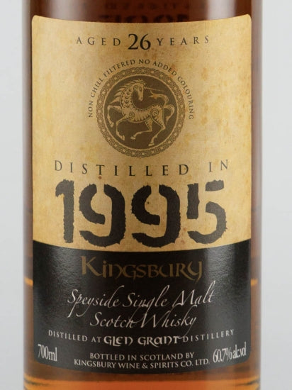 Kingsbury Gold Glen Grant 26 Years 1995