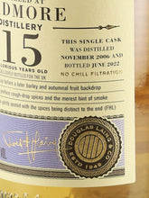 Load image into Gallery viewer, Old Particular Ardmore 15 Years 2006