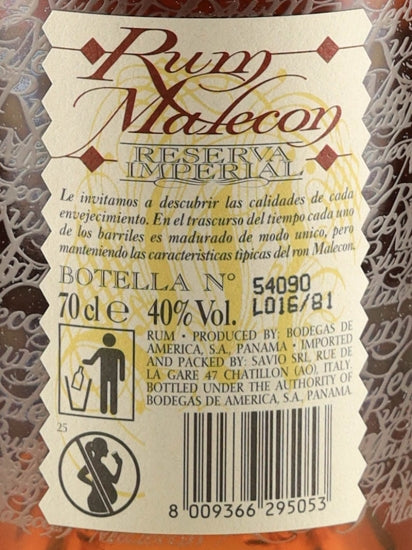 Malecon Reserva 25 Year Old