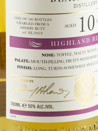 Old Malt Cask Blair Athol 10 Year Old 2011
