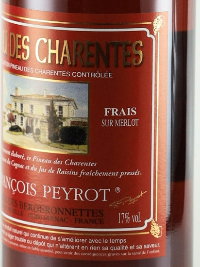 Francois Peyrot Pinot de Charente Rosé