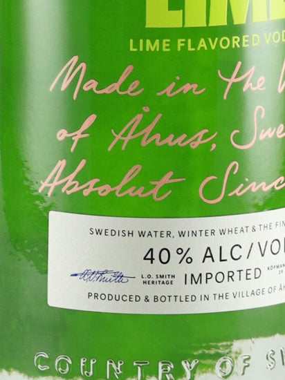 Absolut Lime