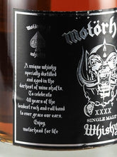 Load image into Gallery viewer, Motorhead Single Malt Whisky