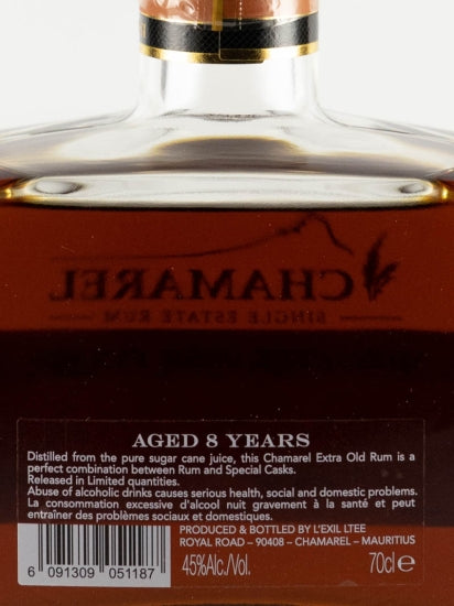 Chamarel 8 Year Old Moscatel Cask Finish
