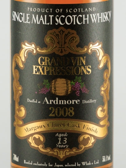 Grandvin Expression Ardmore 13 Year Old 2008