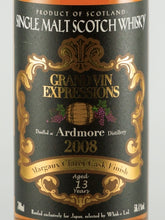 Load image into Gallery viewer, Grandvin Expression Ardmore 13 Year Old 2008