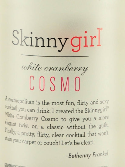 Skinnygirl White Cranberry Cosmo