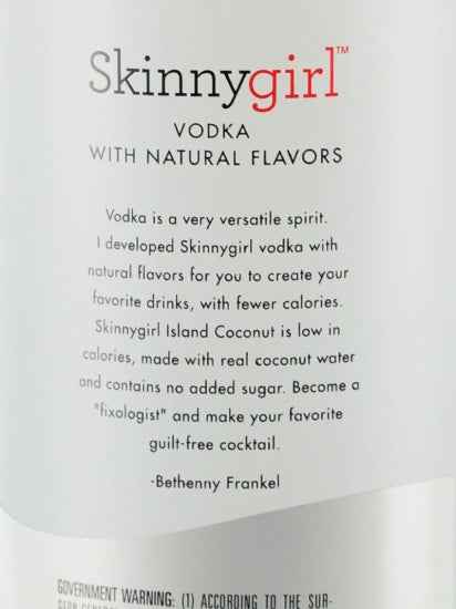 Skinnygirl Island Coconut Vodka