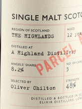 Load image into Gallery viewer, The Single Malts of Scotland Reserve Cask Highland 12 Year Old 2008