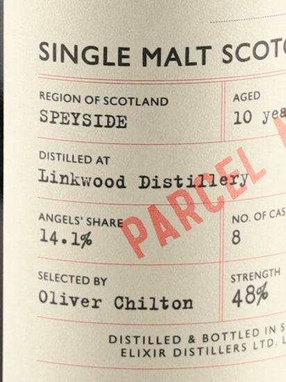The Single Malts of Scotland Reserve Cask Linkwood 10 Year Old 2010