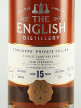 Load image into Gallery viewer, The English Founder's Private Cellar 15 Year Old