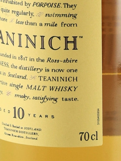 Teaninich 10 Year Old 2021 Release Lot 1285