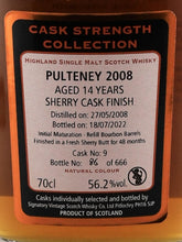 Load image into Gallery viewer, Signatory Old Pulteney 14 Year Old 2008