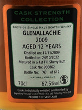 Load image into Gallery viewer, Signatory Glenallachie 12 Year Old 2009