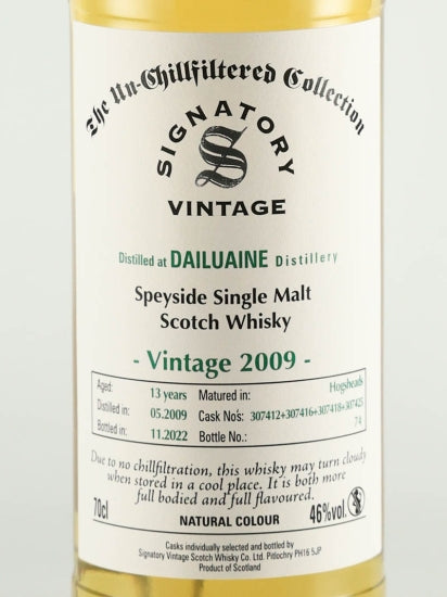 Signatory Dailuaine 13 Year Old 2009