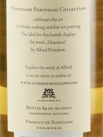 Prentrow Portfolio Collection Deanston 19 Year Old 1999