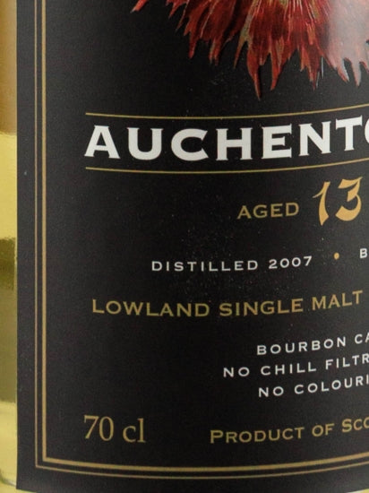 Fighting Fish Auchentoshan 13 Year Old 2007