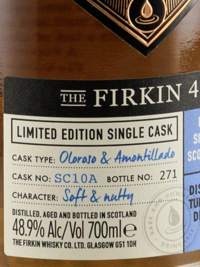 The Farkin 49 Talisker 2012