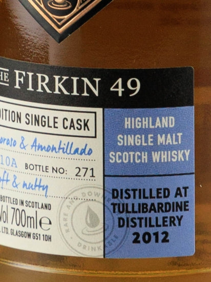 The Farkin 49 Talisker 2012