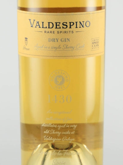 Valdespino Rare Spirits Collection Single Fino Cask Gin