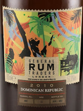 Load image into Gallery viewer, General Rum Traders Dominican Rum 11 Years 2010 57.6%