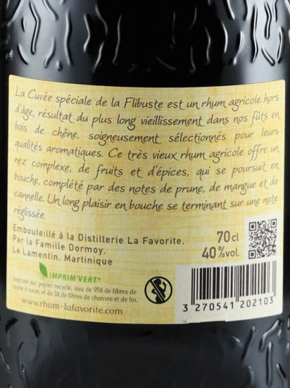 La Favorite Cuvée Spéciale de la Friboust 2000