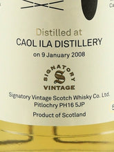 Load image into Gallery viewer, Malt, Grain &amp; Cane Caol Ila 13 Year Old 2008 from Signatory