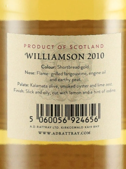 AD Rattray Williamson 11 Year Old 2010 for Three Rivers