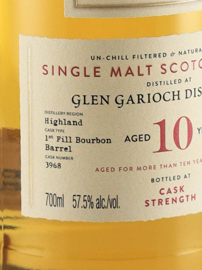 AD Rattray Glen Garioch 10 Year Old 2011