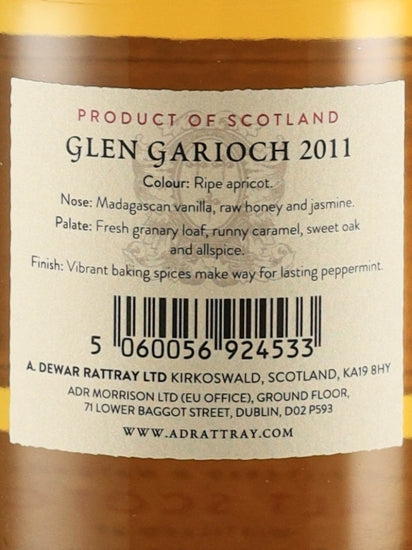 AD Rattray Glen Garioch 10 Year Old 2011