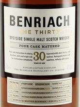 Load image into Gallery viewer, Benriach 30 Year Old