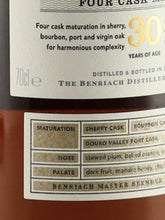 Load image into Gallery viewer, Benriach 30 Year Old
